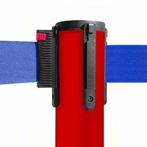 TENDILINEA ROSSO stanchion with 3 meter blue tape - Image 2