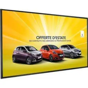 Sistema Digital Signage con monitor 65"