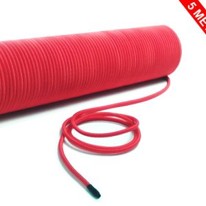 cordino elastico rosso colonnine segnapercorso museum 5 metri