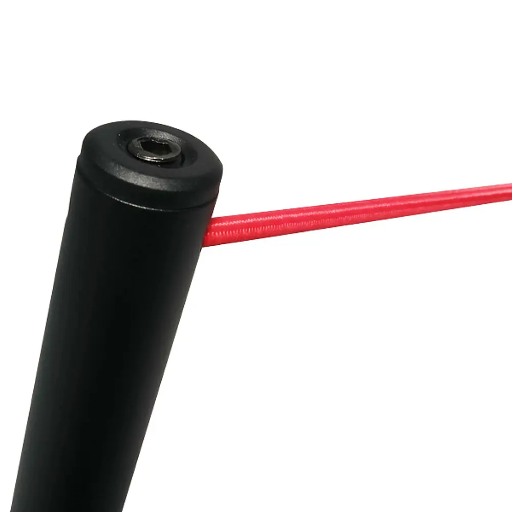 cordino elastico rosso colonnine segnapercorso museum dettaglio 1