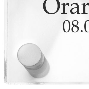 Blister di 4 distanziali MAXI in alluminio argento satinato 25x25 mm - immagine 2