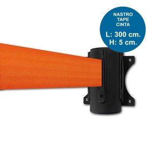 Wall-mounted rewinder and orange tape, Classic line - Image 1
