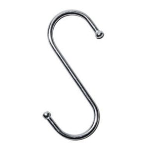 Gancio a S grande in acciaio - immagine 1