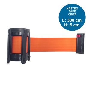 Nastro-ricambio-arancione-di-3-metri-per-colonnina-segna-percorso-e-avvolgitori-a-muro