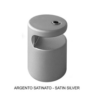 Targa a parete con tasca in PLEXI trasparente per grafica intercambiabile e distanziali perimetrali - immagine 4