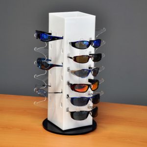 Desk revolving display for 24 pairs of glasses - Image 1