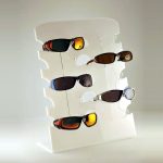 Présentoir de comptoir pour 12 paires de verres