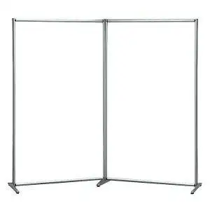 Parete divisoria doppia in policarbonato alveolare bianco satinato - immagine 1