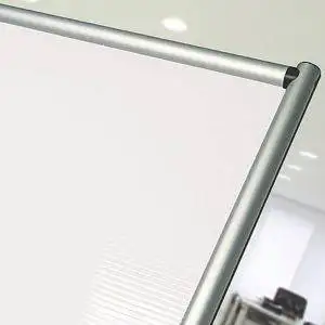 Parete divisoria doppia in policarbonato alveolare bianco satinato - immagine 3