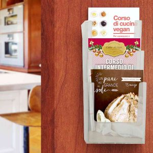 Portadepliant da parete a 3 tasche formato A4 inclinate – Image 2