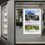 Porta-messaggi con tasca bifacciale luminosa 70x100