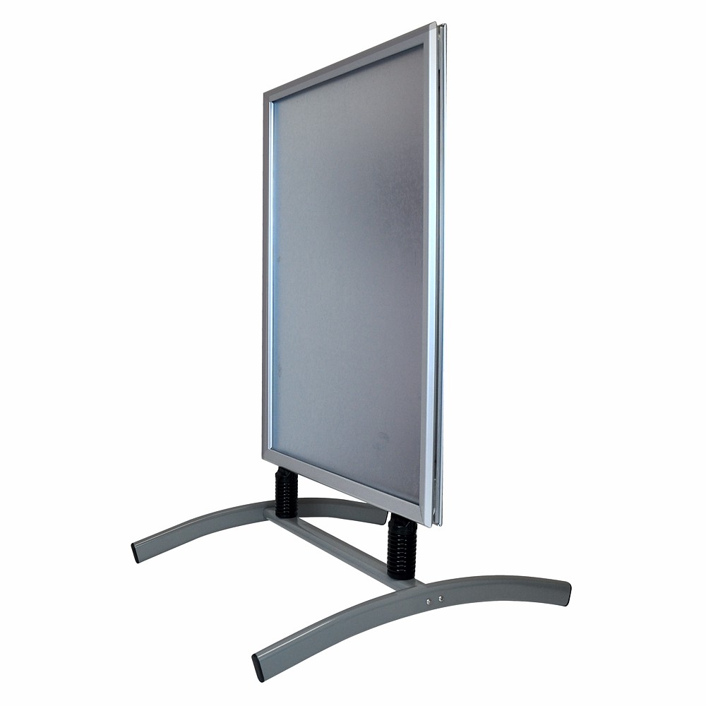 cornice a scatto bifacciale con base antivento l web