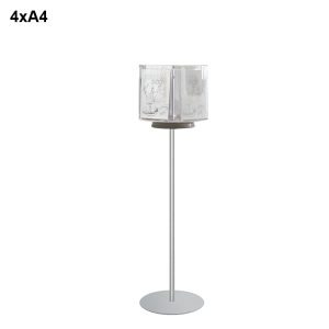 Portadepliant Girevole con 4 tasche A4 - Image 1