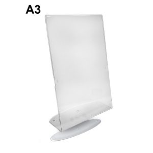 Portavvisi A3 verticale per colonnine segnapercorso Theatre – Image 1