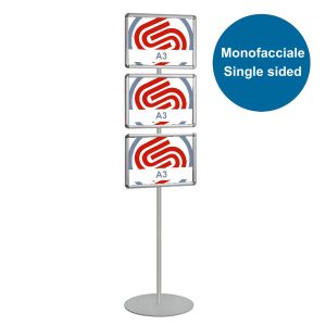 Snap Frame 3 x A3 - one sided. - Image 1