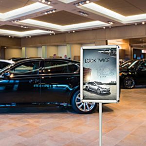 Cornice a scatto autoportante bifacciale A4 - immagine 2