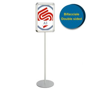 Cornice a scatto autoportante bifacciale A3 - immagine 1
