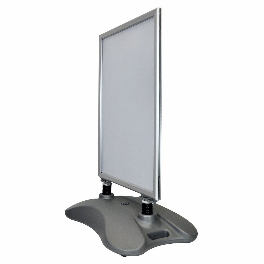 cornice a scatto bifacciale con base zavorrabile l web 1