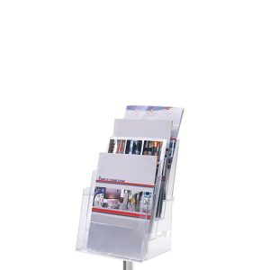 Spare pocket, size 4xA4, for floor-mounted brochure holders (SLV10) - Image 1