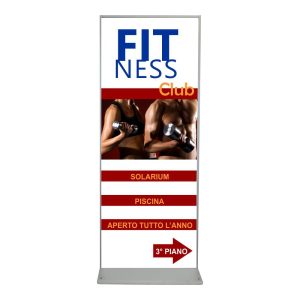 Totem Flat 75x200 in metallo verniciato a polveri – Image 2