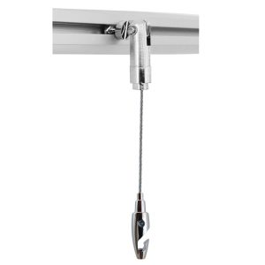 Hanging system with ropes and articulated hook - Image 1