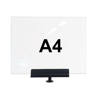 A4 horizontal notice-holder for stanchions of the MUSEUM line - Image 1