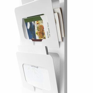 Espositore portariviste portagiornali white scoop26 w