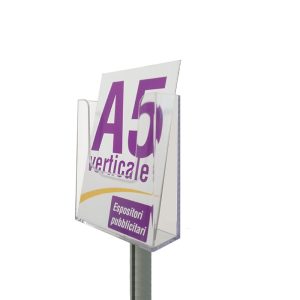 Tasca di ricambio formato A5 per espositore pubblicitario EASY - immagine 1
