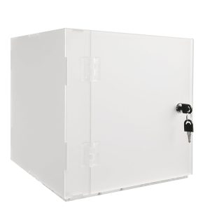 Urna portaoggetti in plexi satinato - immagine 1