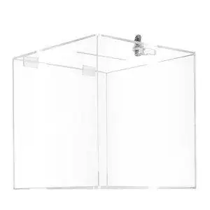 Urna portaoggetti in plexi trasparente - immagine 1