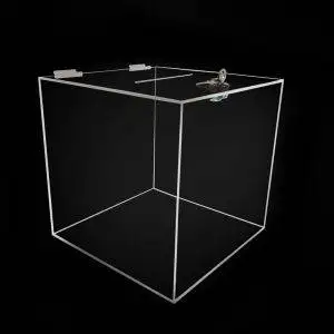 Urna portaoggetti in plexi trasparente - immagine 3