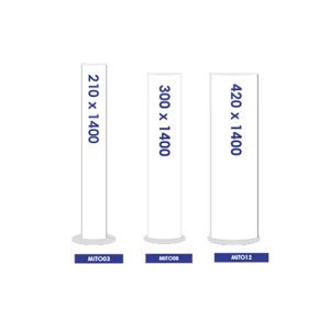 Mini totem da esterno a colonna - immagine 2