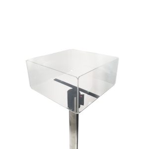 Porta oggetti con supporto in ABS per colonnina segnapercorso - immagine 1