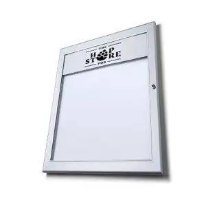 Panneau de menu extérieur A4 avec éclairage LED – Image 2