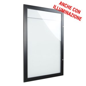 Bacheca nera porta menù da esterno formato 4xA4