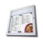 Panneau de menu extérieur format 2xA4