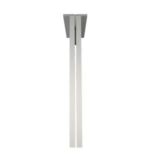 Targa a bandiera segnaletica interna design ultra piatta vista dall alto