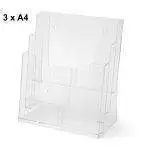 Portadepliant da Banco e da Parete 3 Tasche A4 Linea Economy