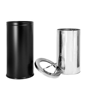 Cestino gettacarte con coperchio girevole - capacità 52 L - immagine 3