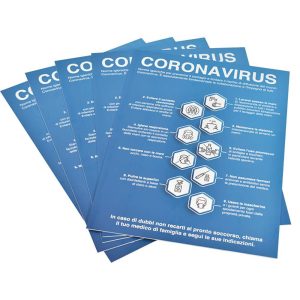 Kit di poster con norme igienico sanitarie - Image 1