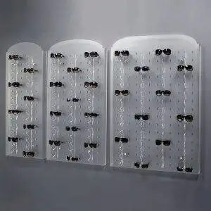 Frosted wall display for 45 pairs of glasses - Image 2