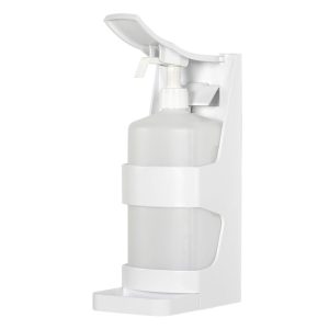 Wall-mounted manual dispenser holder with 1L gel holder - Image 1