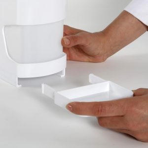 Wall-mounted manual dispenser holder with 1L gel holder - Image 4