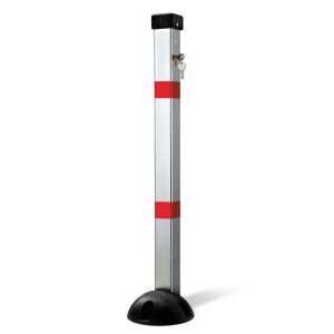 Dissuasore manuale di parcheggio a colonna quadrata – Image 1