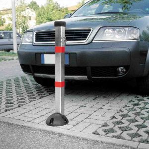 Dissuasore manuale di parcheggio a colonna quadrata – Image 2