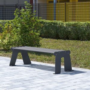 Panchina da esterno senza schienale - immagine 3