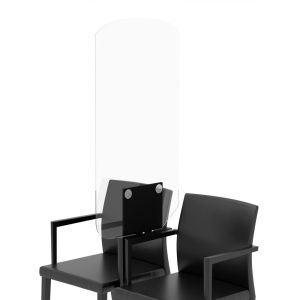 Seat divider with polycarbonate panel - Image 6