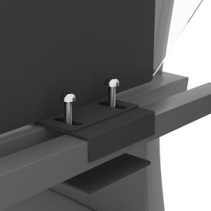 Seat divider with polycarbonate panel - Image 9