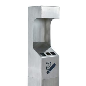 Posacenere autoportante a colonna - capacità 2 L - immagine 3