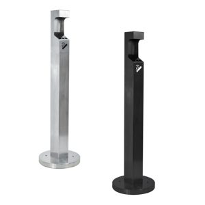 Posacenere autoportante a colonna - capacità 2 L - immagine 1